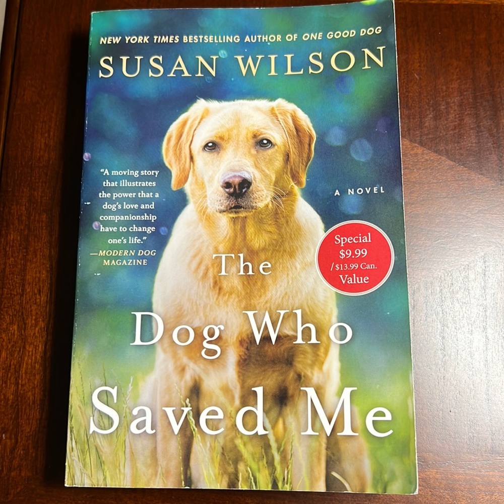 Book THE DOG WHO SAVED ME by Susan Wilson